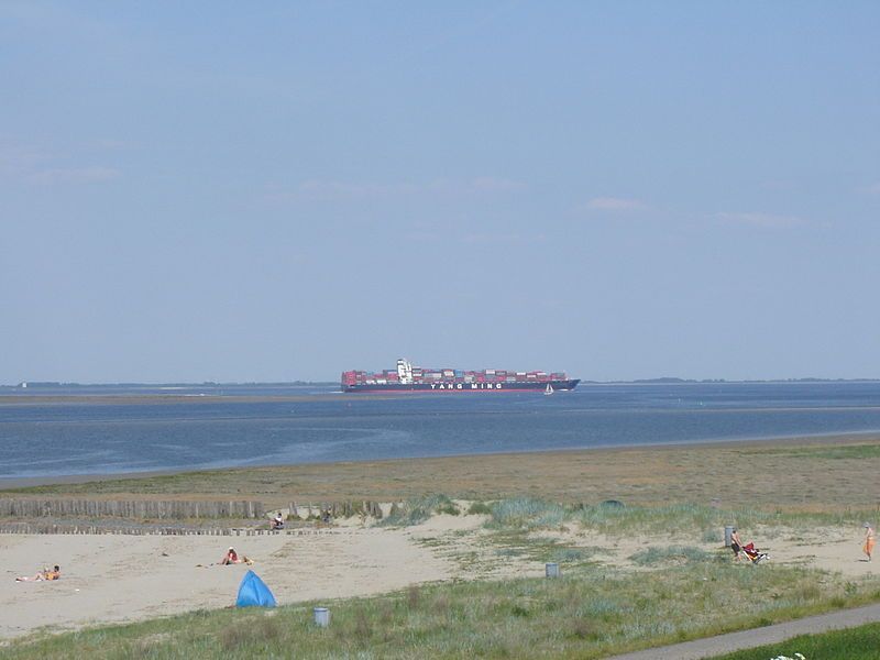 Westerschelde bij Hoofdplaat (foto: LimoWreck)