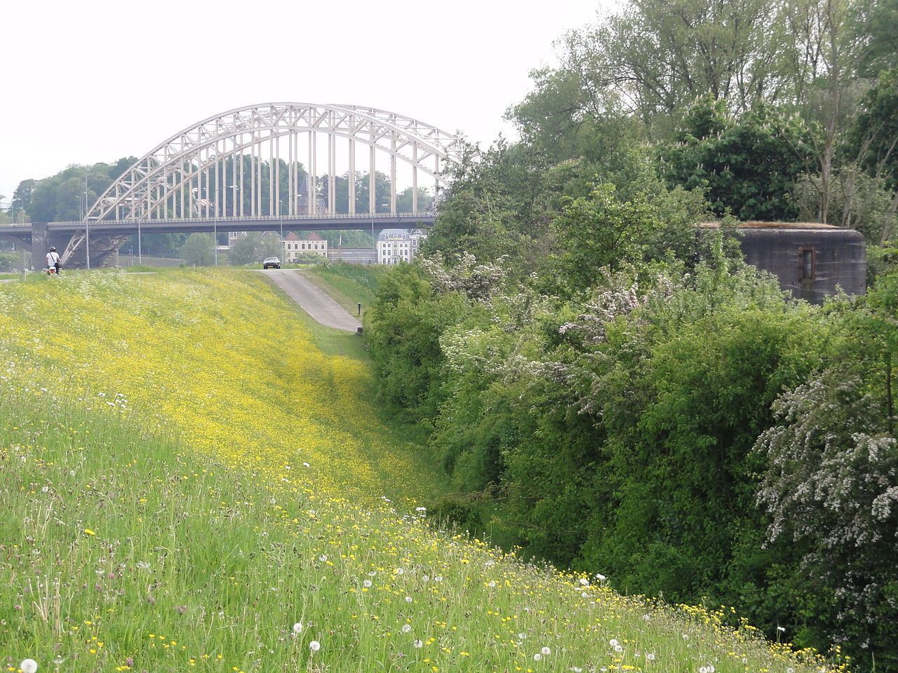 Dijk bij Lent (foto: Havang)