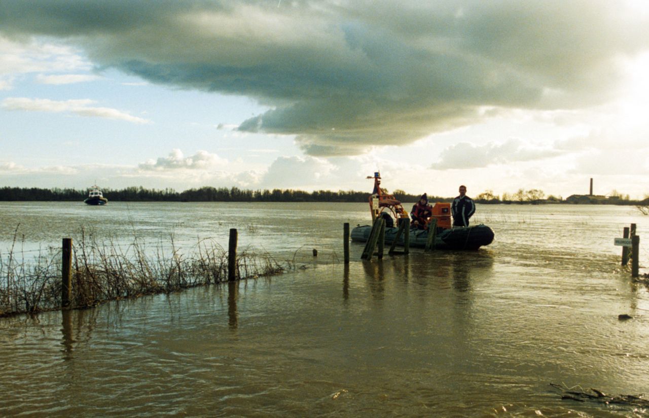 KNRM boot op het Millingerduin (foto: Johan Bekhuis ARK)