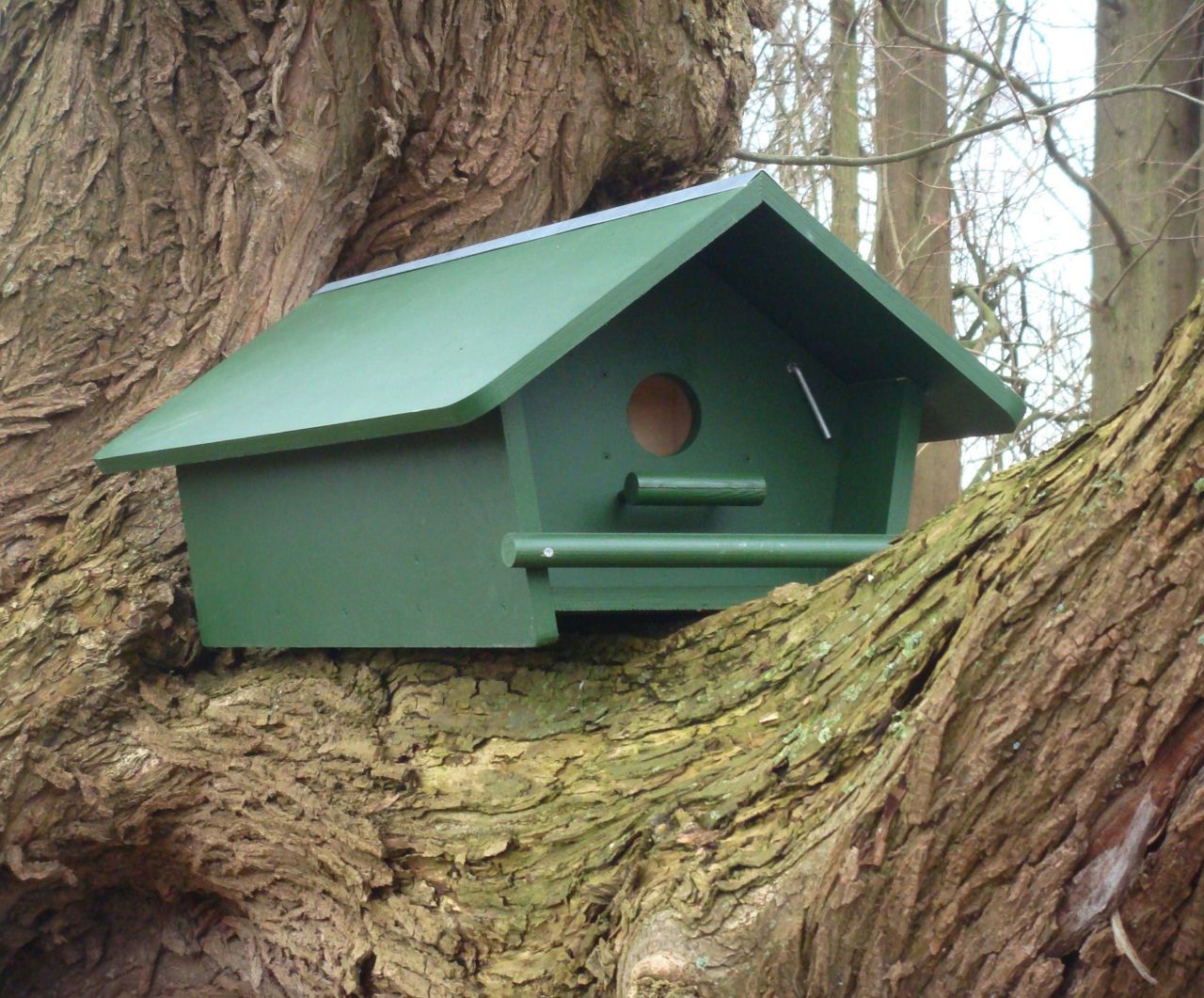 Marterproof nestkast voor steenuilen (foto: STONE)