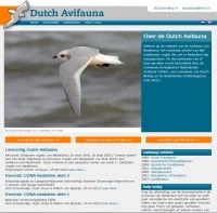 Nieuwe website www.dutchavifauna.nl (foto: Dutch birding)