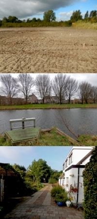 Alles moet worden gefotografeerd: stad, natuur, bedrijventerreinen en landbouwgebied (foto’s: Kars Veling)