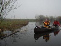 Kanotocht langs beversporen (foto: ARK)