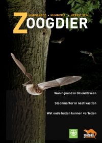 Zoogdier nummer 3-2014 (foto: Zoogdiervereniging)